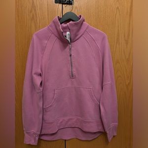 Lululemon Scuba. Size M/L. Good condition! Very pretty pink!